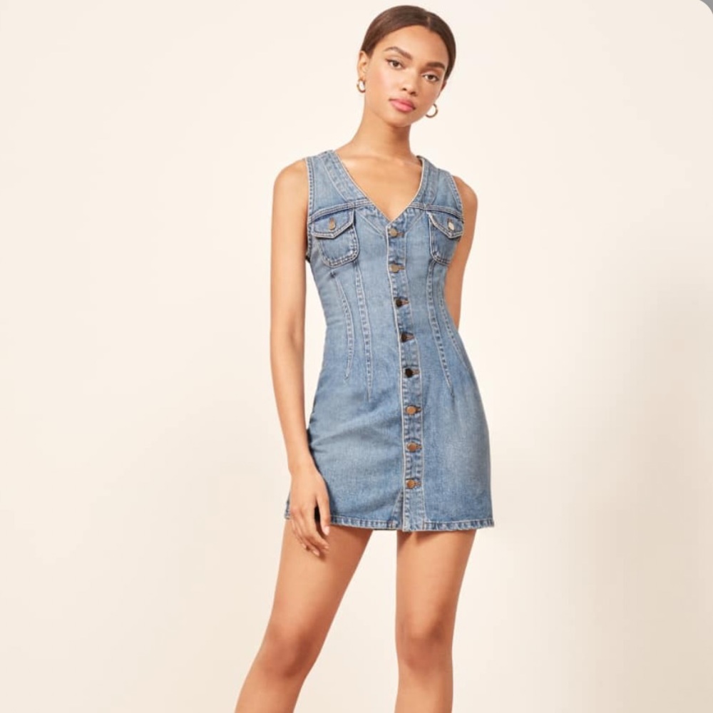 Reformation Denim dress